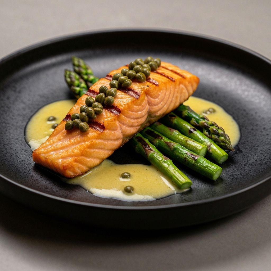 Лосось на гриле